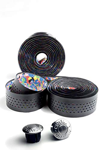 Cinelli Caleido Ribbon - Cinta para Manillar (2017), Color Negro Cinelli Caleido Ribbon - Cinta para Manillar (2017), Color Negro