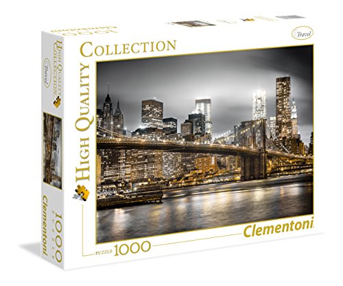 Clementoni - Puzzle de 1000 Piezas New York Skyline (39366) Clementoni - Puzzle de 1000 Piezas New York Skyline (39366)