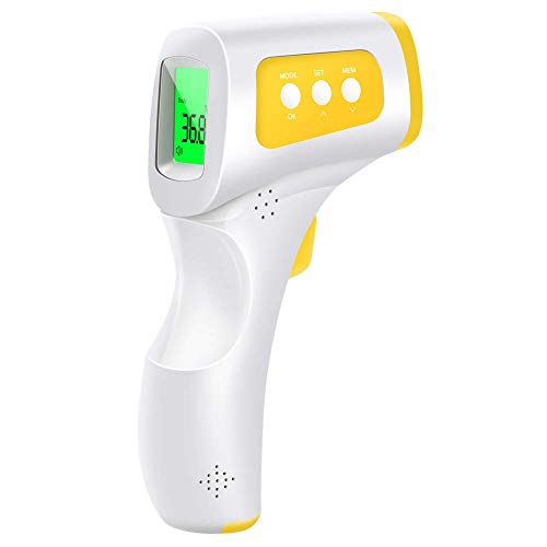 CocoBear Termómetro Digital Bebé, Termómetro infrarrojos, para Bebé y Adultos 3 en 1 Termómetro Basal en Profesional Certificación Médica