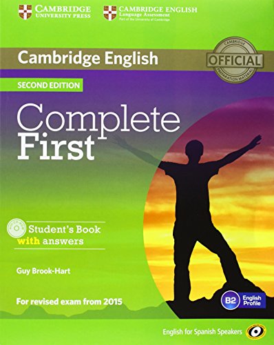 Complete First for Spanish Speakers Student's Pack with Answers (Student's Book with CD-ROM, Workbook with Audio CD) Second Edition