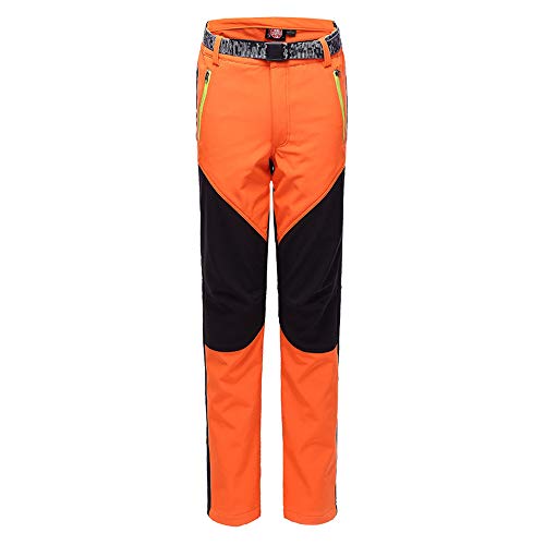DAZISEN Pantalones Deportivos - Hombre y Mujere Resistente al Desgaste Esquí Impermeable a Prueba de Viento Pantalones de Caza Rodillas Reforzadas,Naranja,EU L=Tag XL DAZISEN Pantalones Deportivos - Hombre y Mujere Resistente al Desgaste Esquí Impermeable a Prueba de Viento Pantalones de Caza Rodillas Reforzadas,Naranja,EU L=Tag XL