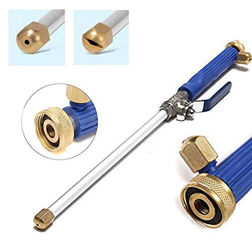 Deep Jet Power Washer Wand Accesorio de rociador de jardín extensible con boquilla de manguera de agua para limpieza de vidrios, limpiador de ventanas de coche con cañón de espuma, 2 puntas Deep Jet Power Washer Wand Accesorio de rociador de jardín extensible con boquilla de manguera de agua para limpieza de vidrios, limpiador de ventanas de coche con cañón de espuma, 2 puntas