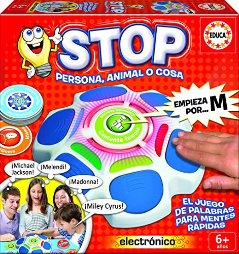 Educa- Stop. Persona, Animal o Cosa Juego de Mesa (16589)