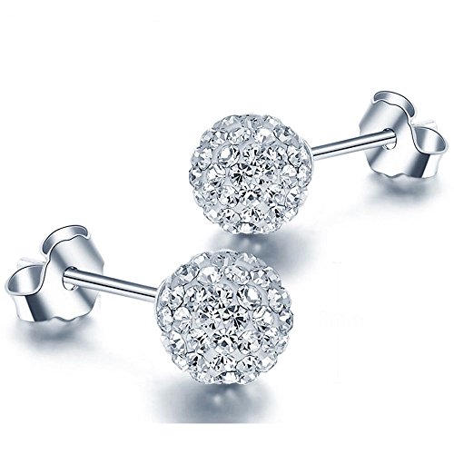 EMPATHY JEWELS Pendientes de Plata con Cristales de Swarovski - Regalos Originales para Mujer (Modelo 1) EMPATHY JEWELS Pendientes de Plata con Cristales de Swarovski - Regalos Originales para Mujer (Modelo 1)