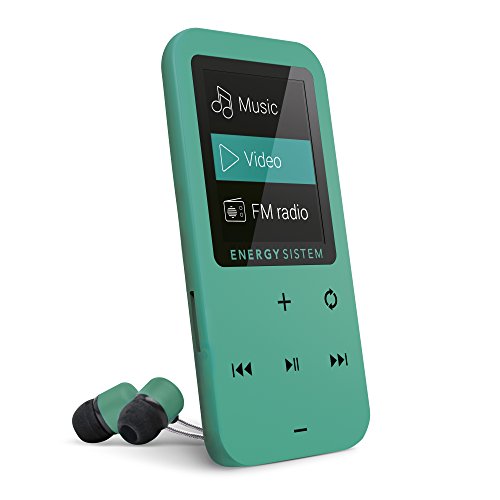 Energy Sistem MP4 Touch (8 GB, Panel Táctil, Radio FM y microSD) – Verde Mint