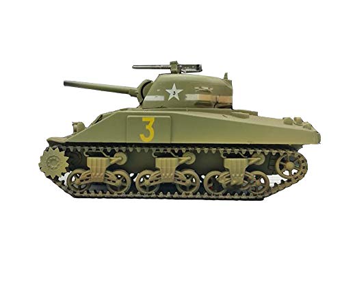 EP-model Modelo de Juguete, World War II Arms Us M4 Modelo Acabado de Tanque, Vintage Militar Recuerdos Decorativos