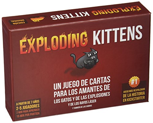 Exploding Kittens- Juego de Cartas (EKEK0001) Exploding Kittens- Juego de Cartas (EKEK0001)
