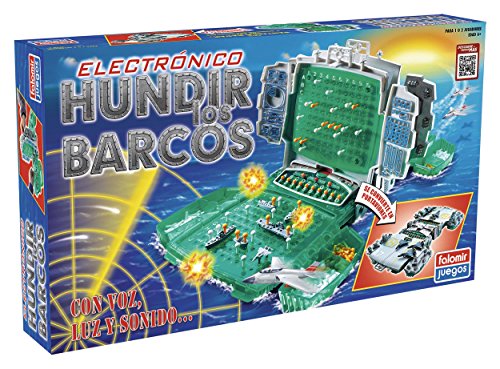 Falomir Hundir los Barcos Electrónico Mesa. Juego Clásico. (32-22004)