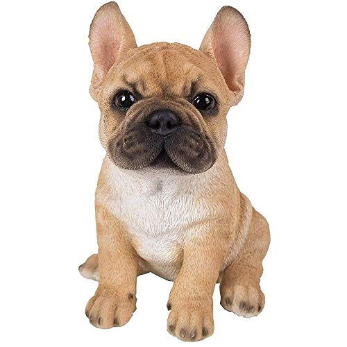 Figura de cachorro de bulldog francés, Vivid Arts Pet Pals Figura de cachorro de bulldog francés, Vivid Arts Pet Pals