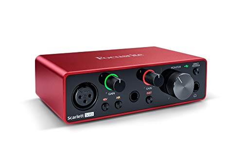Focusrite Scarlett Solo 3rd Gen - Interfaz de audio USB Focusrite Scarlett Solo 3rd Gen - Interfaz de audio USB