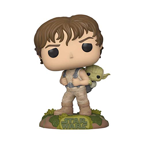 Funko- Pop Vinyl: Star Wars-Training Luke with Yoda Figura Coleccionable, Multicolor (46768)