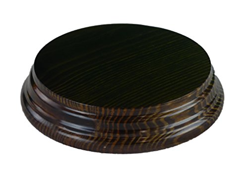 Greca Peanas Redondas. Barnizadas. Diferentes Medidas. Madera Maciza, Barniz Nogal. (Madera, Diámetro 10 cms.) Greca Peanas Redondas. Barnizadas. Diferentes Medidas. Madera Maciza, Barniz Nogal. (Madera, Diámetro 10 cms.)