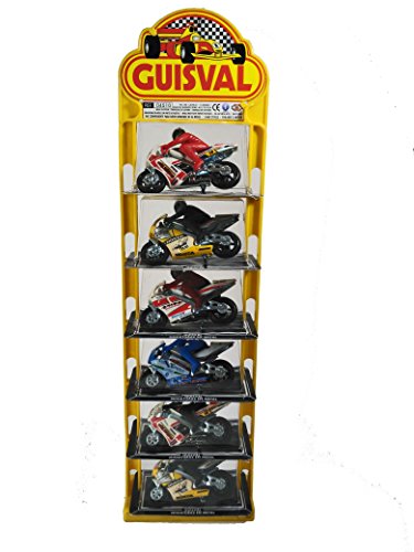 Guisval- Set de 6 Piezas, Moto Competición (Faseba 16147)
