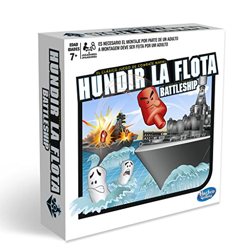 Hasbro Gaming- Hasbro Hundir La Flota, Juego de Tablero, Multicolor, única (A3264B09) Hasbro Gaming- Hasbro Hundir La Flota, Juego de Tablero, Multicolor, única (A3264B09)
