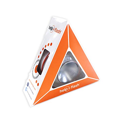 Help flash - Luz de emergencia autónoma - Señal v16 de preseñalización de peligro, homologada DGT