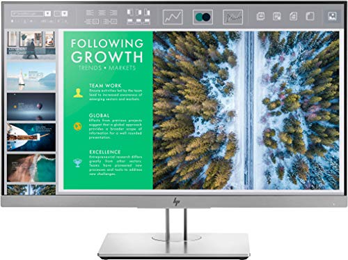 HP EliteDisplay E243 - Monitor de 23,8 pulgadas ajusable en altura (FHD antireflejo; 1920 x 1080 a 60Hz; IPS LED, 250cd/m; 5ms; 16:9; 1 x VGA; 1 x HDMI 1.4; 1 x DisplayPort 1.2; 2 x USB 3.0) HP EliteDisplay E243 - Monitor de 23,8 pulgadas ajusable en altura (FHD antireflejo; 1920 x 1080 a 60Hz; IPS LED, 250cd/m; 5ms; 16:9; 1 x VGA; 1 x HDMI 1.4; 1 x DisplayPort 1.2; 2 x USB 3.0)