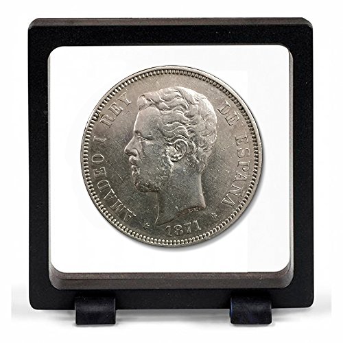 IMPACTO COLECCIONABLES Monedas Antiguas - España 5 Pesetas de Plata de Amadeo I IMPACTO COLECCIONABLES Monedas Antiguas - España 5 Pesetas de Plata de Amadeo I