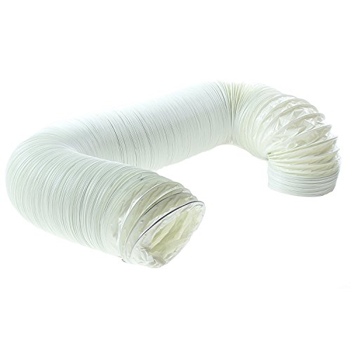 Invero® - Tubo flexible de condensador universal de 15 metros para la mayoría de marcas y modelos de secadoras ventiladas (90 mm de diámetro) Invero® - Tubo flexible de condensador universal de 15 metros para la mayoría de marcas y modelos de secadoras ventiladas (90 mm de diámetro)