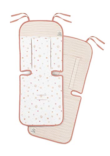 Jané 080257 T16 - Colchoneta Reversible para Silla de Paseo, Algodón, Tejido Transpirable Jané 080257 T16 - Colchoneta Reversible para Silla de Paseo, Algodón, Tejido Transpirable
