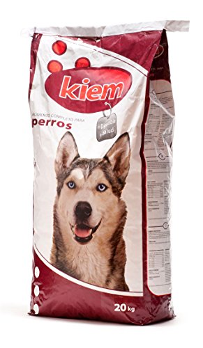 KIEM Saco de pienso para Perros Mantenimiento 20 kg, Comida para Perros