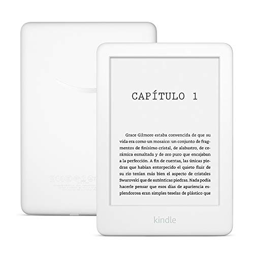 Kindle, ahora con luz frontal integrada, blanco Kindle, ahora con luz frontal integrada, blanco