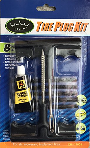 Kit Reparación Pinchazos Emergencia Reparador Neumaticos Moto Coche Quad Scooter Kit Reparación Pinchazos Emergencia Reparador Neumaticos Moto Coche Quad Scooter
