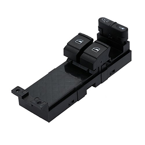 KKmoon Interruptor de Control de Ventana, Electrónico Panel Principal Elevalunas Interruptor de Botón para VW Golf MK4 2 Door 99-07 KKmoon Interruptor de Control de Ventana, Electrónico Panel Principal Elevalunas Interruptor de Botón para VW Golf MK4 2 Door 99-07