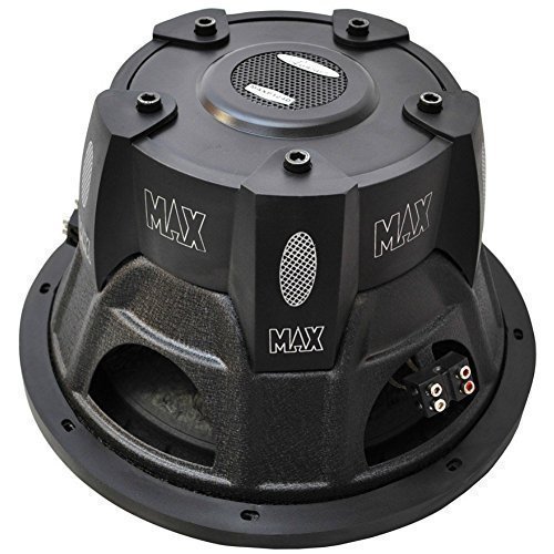 LANZAR MAXP124D Sub woofer subwoofer 30,00 cm 12" 300 mm dvc 4+4 Ohm 800 Watt rms 1600 Watt MAX Doble Bobina de 4 + 4 Ohm dvc Dual Voice Coil, 1 Pieza LANZAR MAXP124D Sub woofer subwoofer 30,00 cm 12" 300 mm dvc 4+4 Ohm 800 Watt rms 1600 Watt MAX Doble Bobina de 4 + 4 Ohm dvc Dual Voice Coil, 1 Pieza