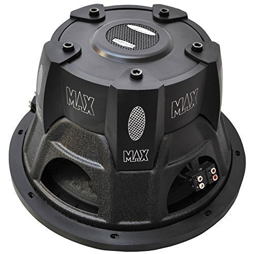 LANZAR MAXP124D Sub woofer subwoofer 30,00 cm 12" 300 mm dvc 4+4 Ohm 800 Watt rms 1600 Watt MAX Doble Bobina de 4 + 4 Ohm dvc Dual Voice Coil, 1 Pieza