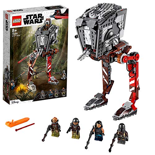 LEGO Star Wars TM - Asaltador AT-ST, Set de Construcción Inspirado en el Mandalorian, Incluye Minifiguras con Armas de la Guerra de las Galaxias, Juguete a partir de 8 años (75254)