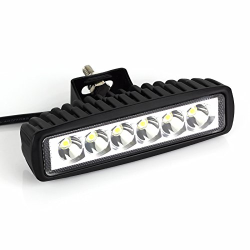 LiNKFOR Barra Luz LED18W Faro Trabajo Foco Proyector Coche Impermeable 6 LEDs Luz Antiniebla Construccion IP 67 para 12V 24V SUV Autocaravana Remolque Camion Todoterreno Tractor LiNKFOR Barra Luz LED18W Faro Trabajo Foco Proyector Coche Impermeable 6 LEDs Luz Antiniebla Construccion IP 67 para 12V 24V SUV Autocaravana Remolque Camion Todoterreno Tractor