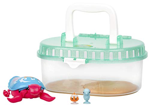 Little Live Pets Tortuga Molona con tanque, Serie 6, para niños y niñas a partir de 5 años (Famosa 700015181)