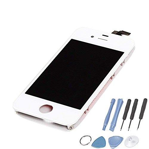 LL TRADER Para iPhone 4S Blanco Completar Retina LCD Repuestos Pantalla Táctil Con Digitalizador y Herramientas