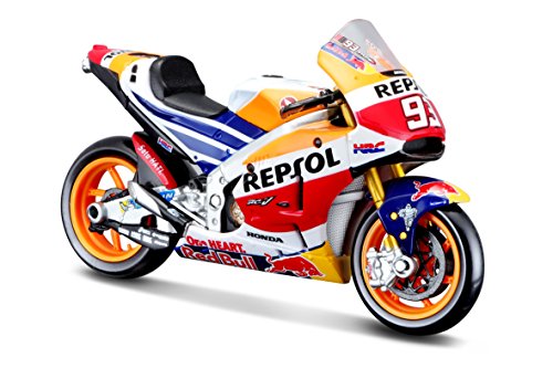 Maisto Marc Márquez Moto Honda repsol 1:18, Multicolor (34592) Maisto Marc Márquez Moto Honda repsol 1:18, Multicolor (34592)