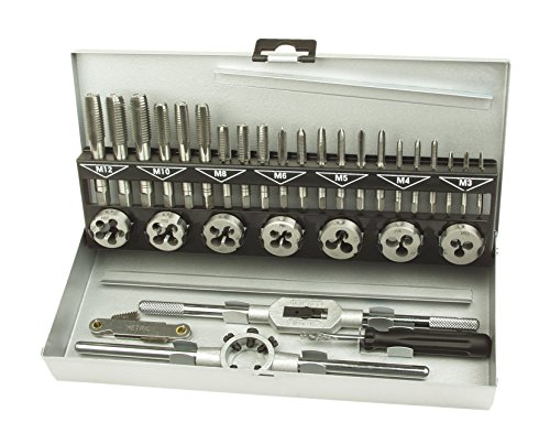 Mannesmann - M53250-B - Juego de herramientas para roscar, 32 piezas Mannesmann - M53250-B - Juego de herramientas para roscar, 32 piezas