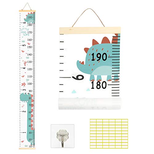 Matogle Tabla de Crecimiento Infantil Gráfica de Altura para Niños Niñas Bebés Regla Medidora Madera Animal Dinosaurio Colgar en la Pared Extraíble Decorar Dormitorio Guardería Escuela Medir Estatura Matogle Tabla de Crecimiento Infantil Gráfica de Altura para Niños Niñas Bebés Regla Medidora Madera Animal Dinosaurio Colgar en la Pared Extraíble Decorar Dormitorio Guardería Escuela Medir Estatura
