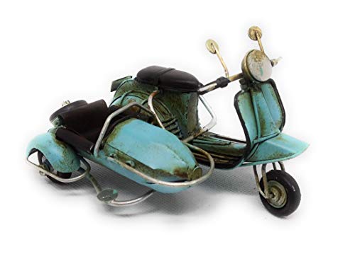 Motor (Chapa Roller con Sidecar Plegable Azul Claro Modelo pequeño