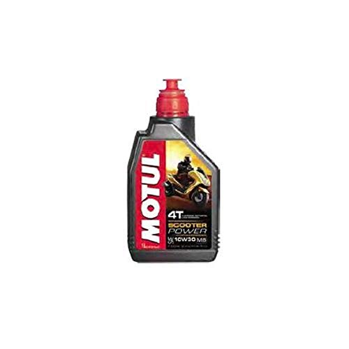 MOTUL 105936 - Aceite para Moto, 10 W30, 4T, 1 litro MOTUL 105936 - Aceite para Moto, 10 W30, 4T, 1 litro