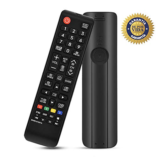 MYHGRC Nuevo reemplazo Control Remoto de TV Samsung BN59-01247A Ajuste para TV Samsung - No se Requiere configuración TV Control Remoto Universal Universal MYHGRC Nuevo reemplazo Control Remoto de TV Samsung BN59-01247A Ajuste para TV Samsung - No se Requiere configuración TV Control Remoto Universal Universal