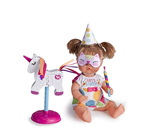 Nenuco de Famosa Piñata, muñeca bebé Fiesta de cumpleaños, para niñas y niños a Partir de 3 años (Famosa 700014770)