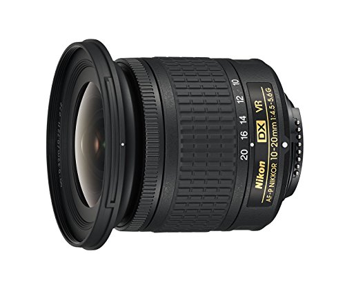 Nikon AF-P DX NIKKOR 10-20mm f/4.5-5.6G VR - Objetivo para cámara, color negro Nikon AF-P DX NIKKOR 10-20mm f/4.5-5.6G VR - Objetivo para cámara, color negro
