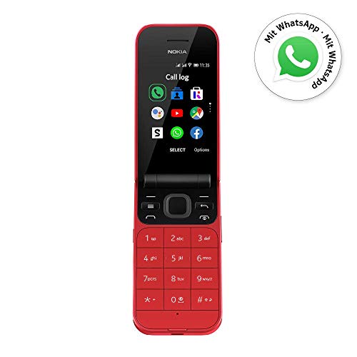 Nokia 2720 Flip (Rojo) Libre sin Branding