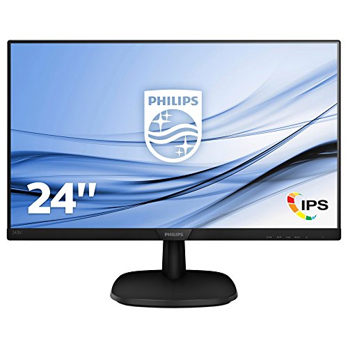 Philips 243V7QDSB/00 - Monitor IPS de 24" (Full HD, 1920x1080, Sin bordes, Flicker Free, Low Blue Mode, VESA, VGA + HDMI + DVI) Philips 243V7QDSB/00 - Monitor IPS de 24" (Full HD, 1920x1080, Sin bordes, Flicker Free, Low Blue Mode, VESA, VGA + HDMI + DVI)