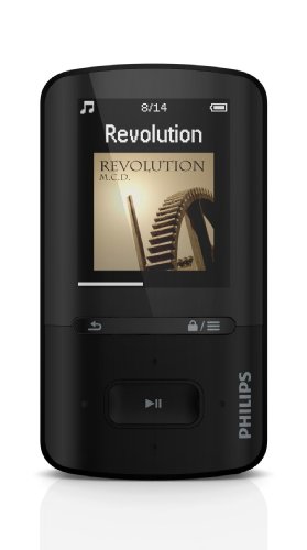 Philips SA4VBE08KN/12 GoGear Vibe - Reproductor MP4 (pantalla a color de 1,8"/4,6 cm, Philips Songbird, LikeMusic) (importado)