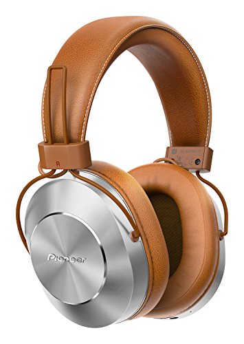 Pioneer SE-MS7BT, Auriculares de Tipo Diadema (Hires, Power Bass), Cable/NFC/Bluetooth, 25.5 x 20 x 11 cm, Marrón