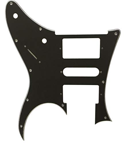 Placa para guitarra Ibanez RG 350 DX estilo golpeador, 3 Ply Black