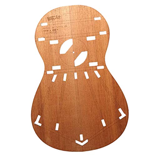 Plantillas De Diseño De Cuerpo De Guitarra Clásica Sólida Para Torres 2 (madera) Para Luthier, Guitarra De Construcción, Bricolaje, Fácil De Usar