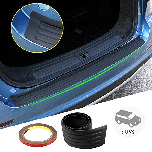 Protector de parachoques trasero, 40,9 pulgadas, para el maletero del coche, ajuste perfecto para la mayoría de coches Protector de parachoques trasero, 40,9 pulgadas, para el maletero del coche, ajuste perfecto para la mayoría de coches
