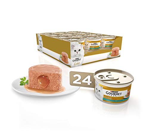 Purina Gourmet Gold Fondant comida para gatos con Atun 24 x 85 g Purina Gourmet Gold Fondant comida para gatos con Atun 24 x 85 g