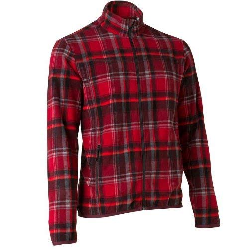 QUECHUA Forclaz 200 - Chaqueta de Forro Polar para Hombre, Talla S, M Outdoor Fleecejacke, otoño-Invierno, Chaqueta de Forro Polar, Hombre, Color Rojo, tamaño Small QUECHUA Forclaz 200 - Chaqueta de Forro Polar para Hombre, Talla S, M Outdoor Fleecejacke, otoño-Invierno, Chaqueta de Forro Polar, Hombre, Color Rojo, tamaño Small